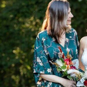 Baltic Børn Maxi Kimono Dress (M)